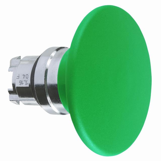 Harmony XB4 Przycisk grzybek z samopowrotem fi60 zielona metalowa ZB4BR3 Schneider