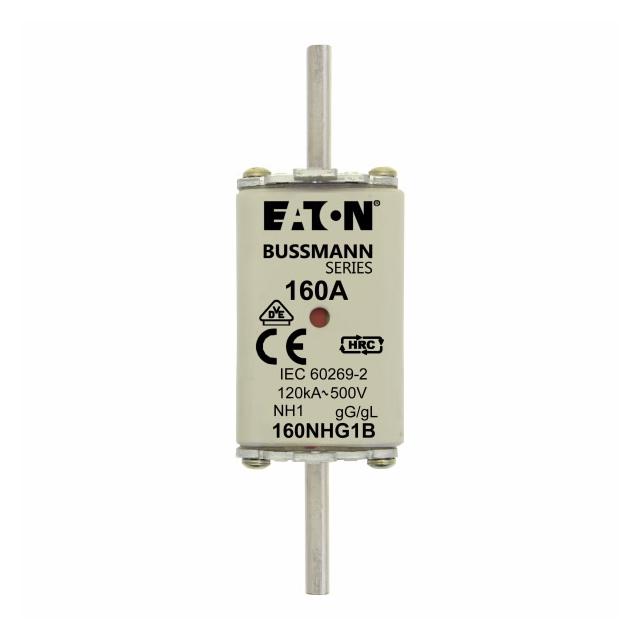 NH FUSE 160AMP 500V gG SIZE 1 DUAL IND Wkładka NH1 160A 500V GL/GG podwójny wskaźnik 160NHG1B EATON