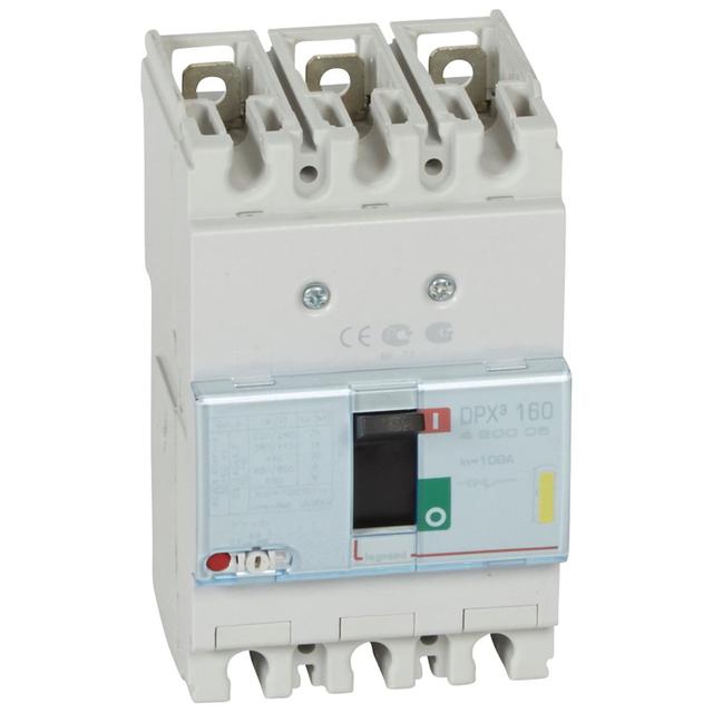 Wyłącznik DPX3 160 3P 100A 16kA 420005 LEGRAND