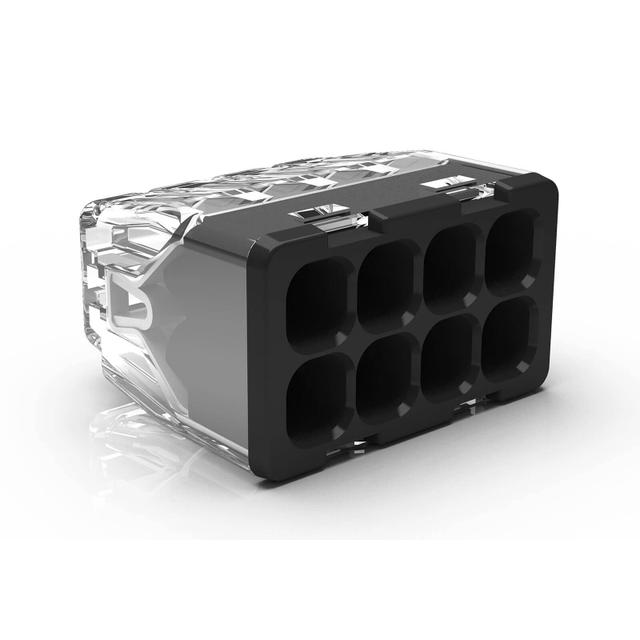 Złączka samozaciskowa bezgwintowa MINI PC218S transparentny