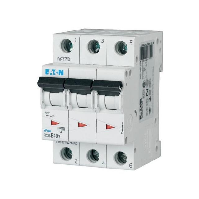 PLSM-C40/3-MW Wyłącznik nadprądowy 10kA C40A 3P 242478 EATON