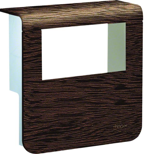 tehalit.SL Pokrywa nośnika urządzeń 20x80 2*45x45 sucupira SL20080932D6 HAGER