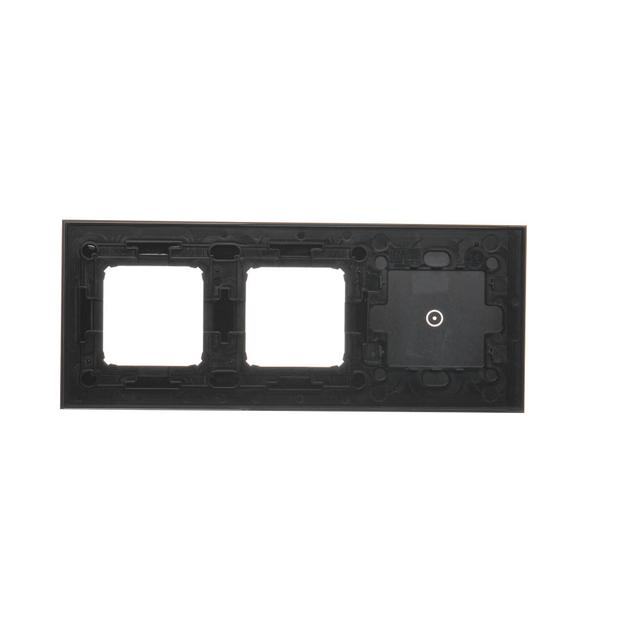 Simon 54 Touch Panel dotykowy S54 Touch 3 moduły 1 pole dotykowe+2 otwory na osprzęty S54 zastygła l