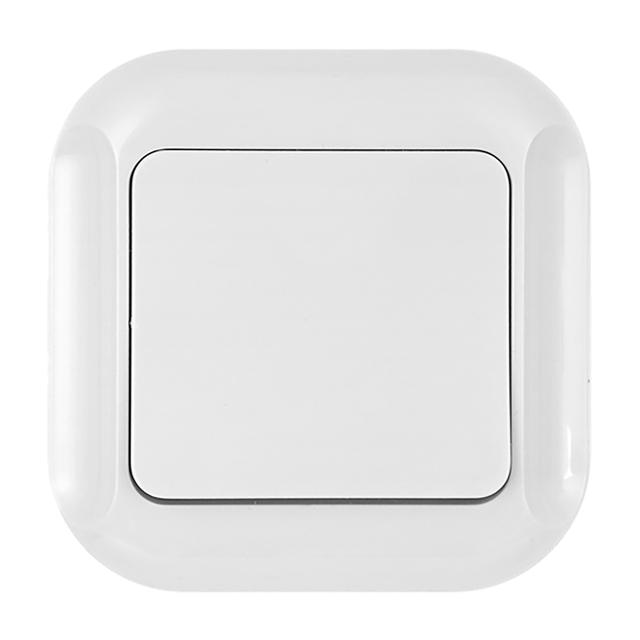 Łącznik podtynkowy 10A, 250V, zwierny światło/dzwonek, TOPAZ, biały WP-6/7TB BIAŁY ORNO