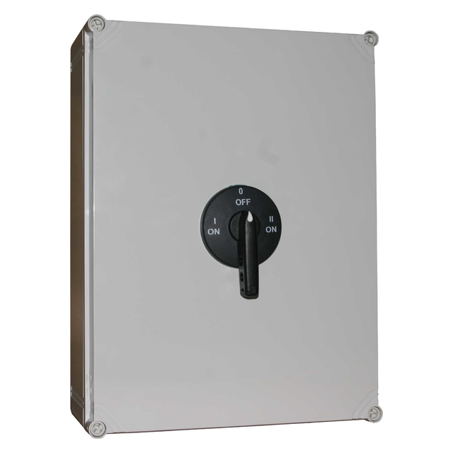 PRZEŁĄ.ŻRÓDŁA.ZASI.3 BIEG.+N 80A W OBUD. OBUDOWA OBP Z POKRĘTŁEM CZARNYM