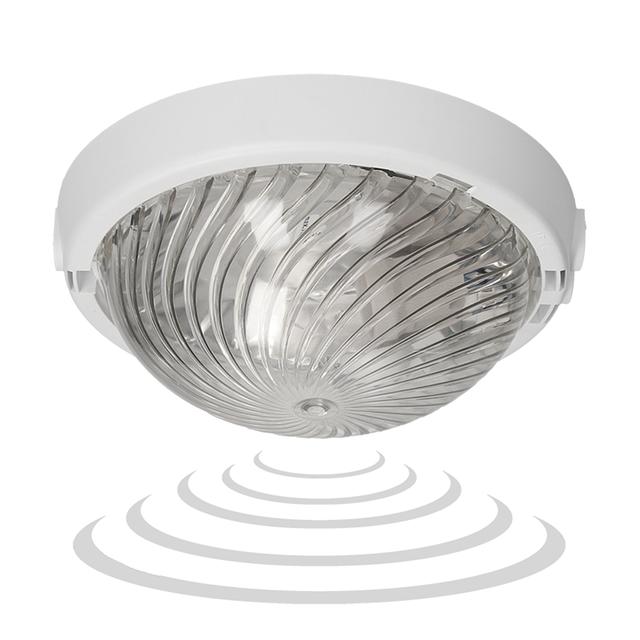 8080T-TRIO/MS/PL oprawa oświetleniowa z mikrofalowym czujnikiem ruchu 75W E27 IP44 IK10 poliwę A2120