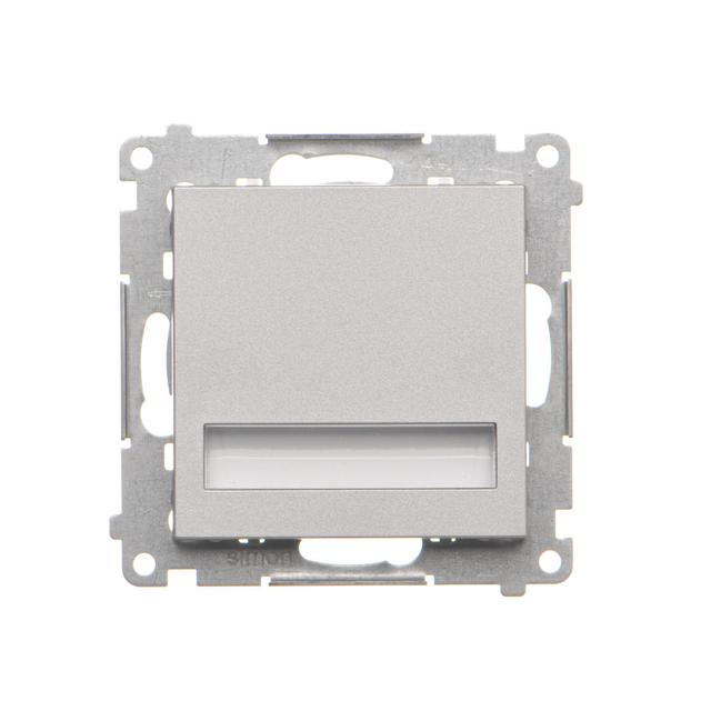 Simon 55 Oprawa oświetleniowa LED 230V (0,93 W) Barwa ciepła biała 3100K Aluminium mat TOS3K.01/143 KONTAKT