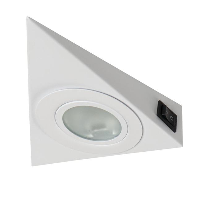 ZEPO LFD-T02/S-W Oprawa podszafkowa z wyłącznikiem ZEPO LFD-T02/S-W G4 kolor biały 36633 KANLUX