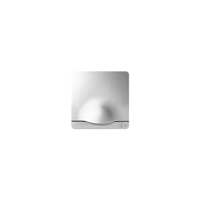 Simon 82 Pokrywa gniazda pojedynczego Schuko z klapką z przesłonami aluminium 82090-93 KONTAKT