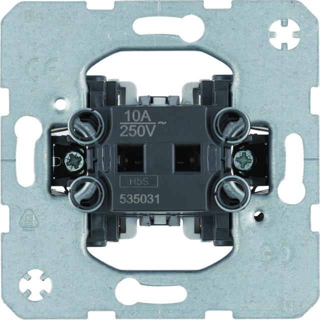BERKER one.platform Łącznik 1-klawiszowy przyciskowy zestyk zwierny 535031 HAGER