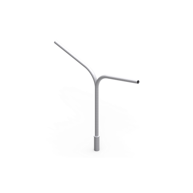 OG WYSIĘGNIK LAMP. DWURAM. NA SŁUP OŚW. FI60 100ST