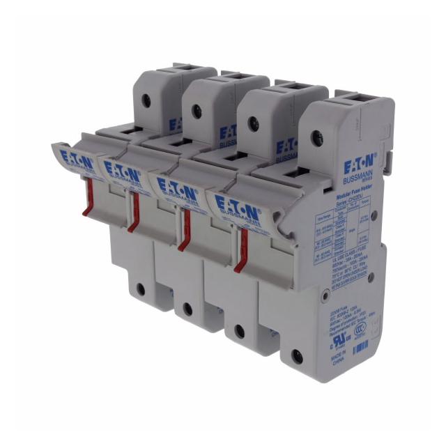 4 Pole 22x58 MFH Podstawa wkładki cylindrycznej 22x58 4P 125A 690VAC CH224DU EATON