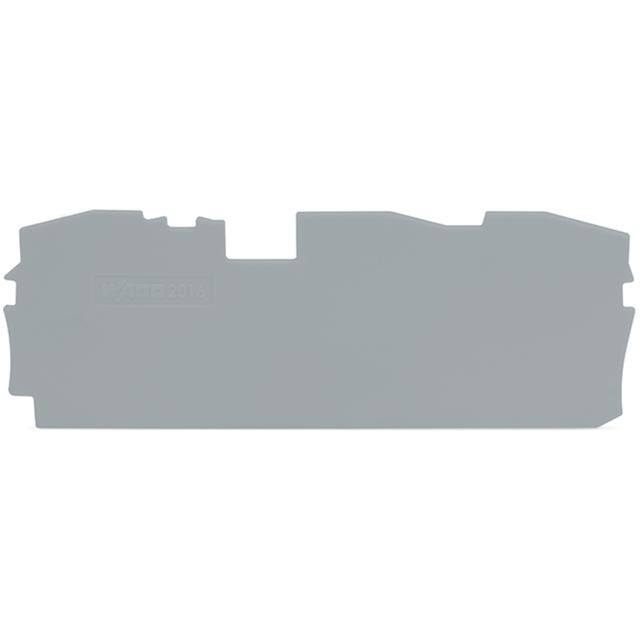 Ścianka końcowa szara TOPJOBS /25szt./ 2016-1391 WAGO