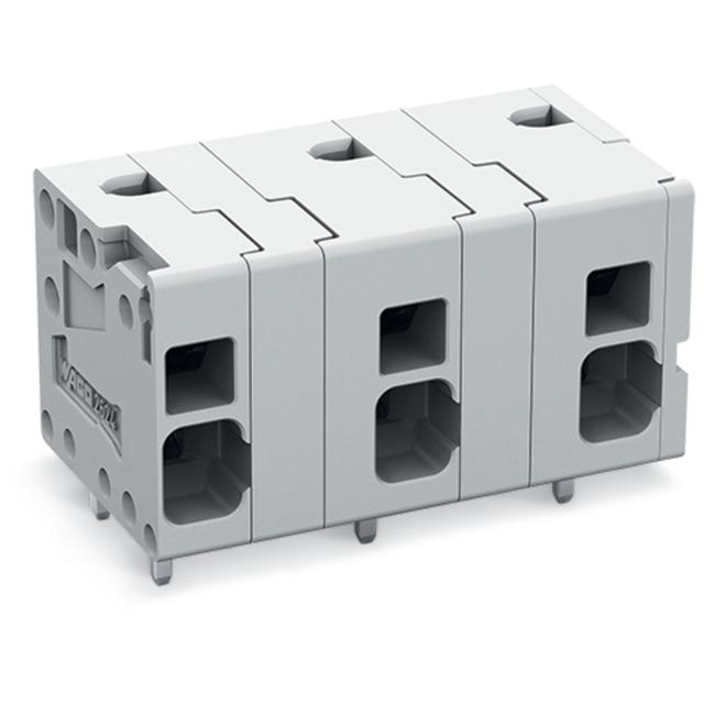 Złączka do płytek drukowanych 4mm2 raster 11,5mm 5-bieg szara /40szt./ 2624-1505 WAGO