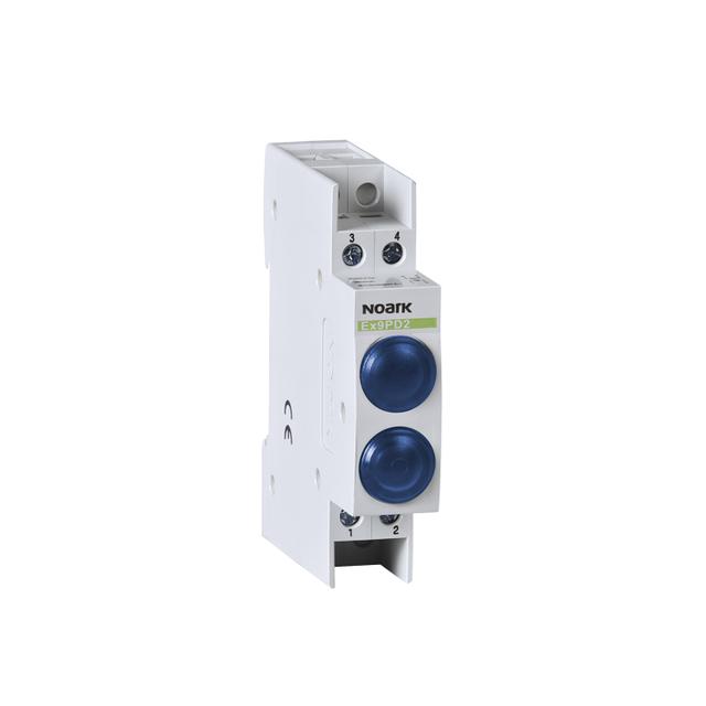 Ex9PD2bb 6.3V AC/DC Lampka sygnalizacyjna 6 3V AC/DC 1 niebieska 1 niebieska LED 102514 NOARK