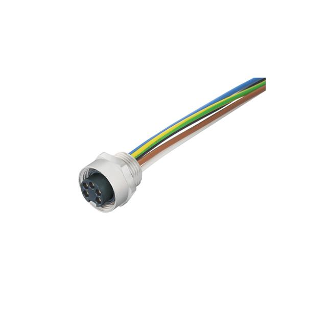 SAIE-7/8-B-3-0.2U-M20 Złącze okrągłe, do wbudowania (z kablem), nr katalogowy 1471510000