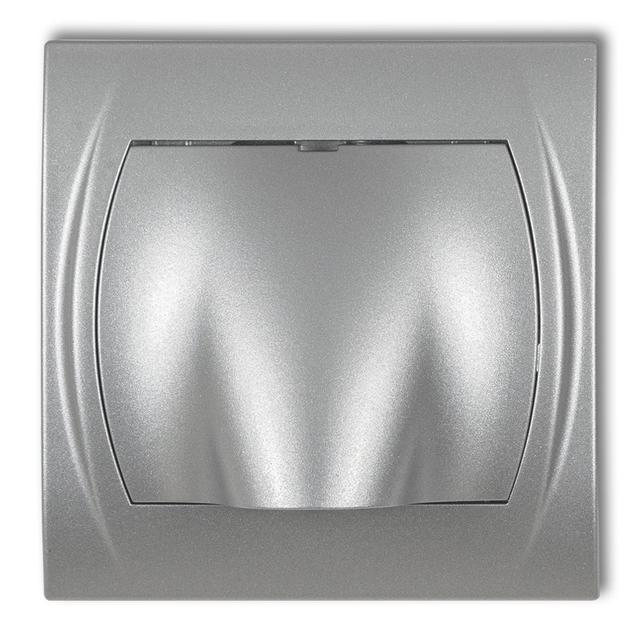 LOGO Wypust kablowy srebrny metalik