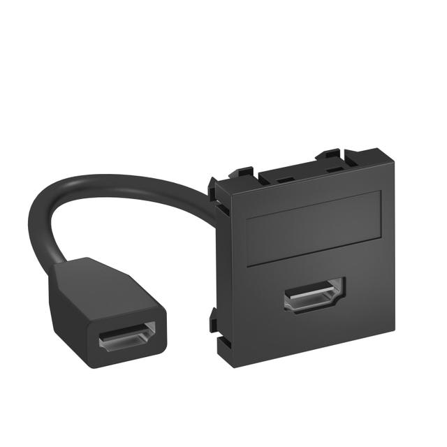 MTG-HD F SWGR1, Wspornik multimedia HDMI z kbl., gn.-gn.