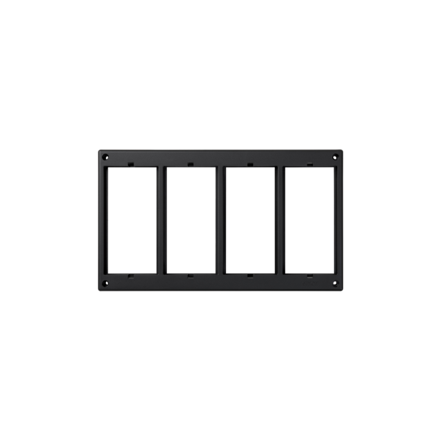 Simon Connect Ramka 4-modułowa S500 (element zapasowy) szary grafit