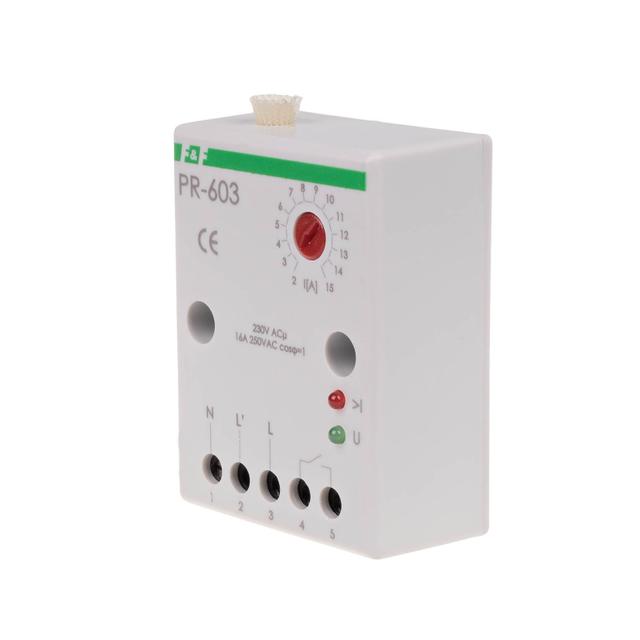 PRZEKAŹNIK PRIORYTETOWY Z KANAŁEM PRZELOTOWYM, STYKI: 1Z , IMAX=16A, MONTAZ NATABLICOWY