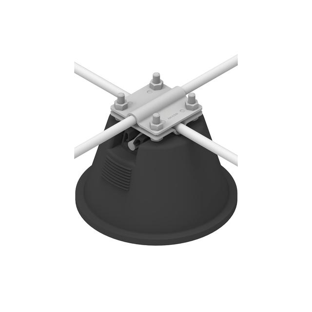 AN-11L, Uchwyt betonowy w tworzywie ze , Złączem krzyżowym 4xM6