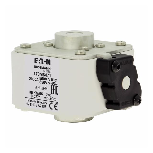 FUSE 2000A 550V 3BKN/65 AR UR Wkładka szybka 2000A AC 550V rozmiar 3 76x92x53 mm aR IEC UL 170M6471