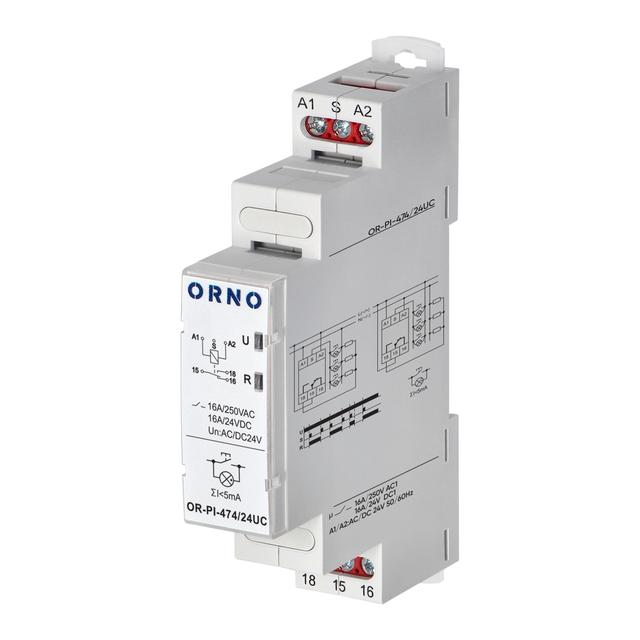 Przekaźnik instalacyjny bistabilny Economic, 16A, 24 VAC/DC