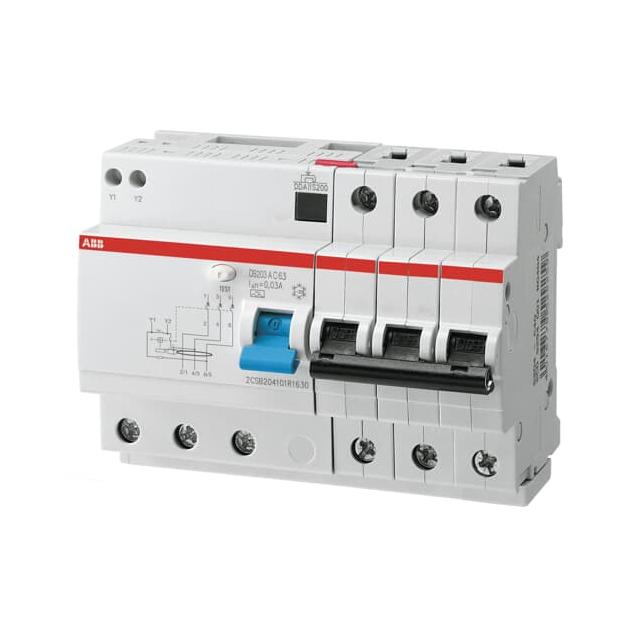 DS203 M AC-C63/0,03 wył. różn.-prąd. z blokiem nadmiarowym