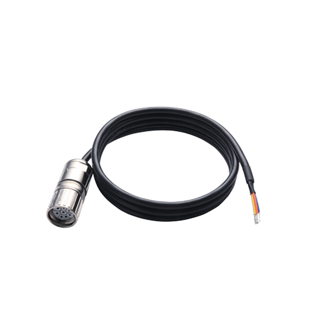 Kable zasilający 4x1,5mm2 + 2x1mm2 + 2x0,14mm2 10m jeden koniec z przyłączem M23 VW3M5501R100 Schneider