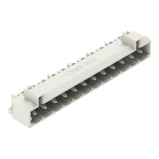 MCS-MIDI Classic wtyk 12-bieg. j-szary raster 5 mm /100szt./ WAGO