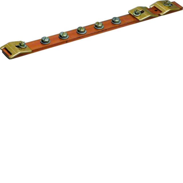 univers Szyna uziemiająca Cu 20x5mm 1-polowa UZ010 HAGER