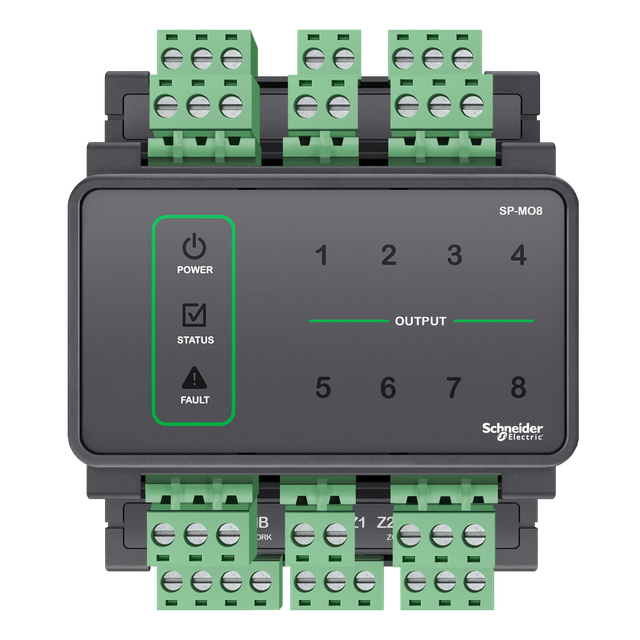 Moduł 8 wyjść DO, mini