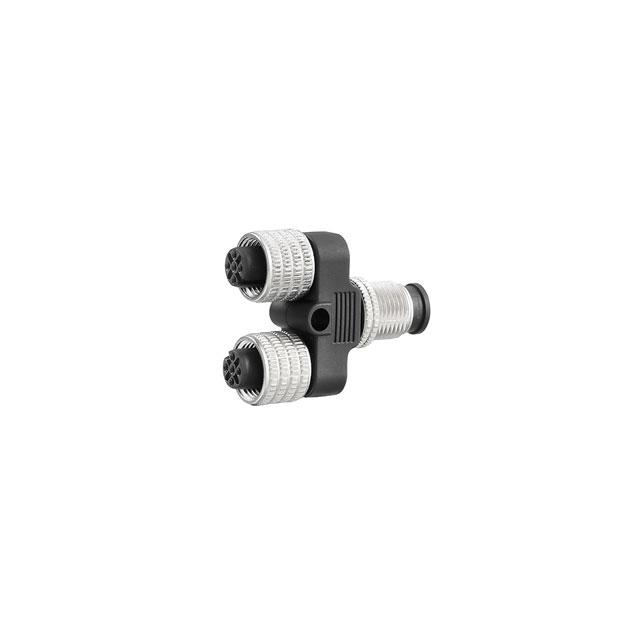SAI-Y-5S B2-4 2M12 Adapter czujnik-siłownik, Liczba biegunów: 5, kodowanie: A, M12 / M12, 24 V /1szt./ 1783410000 WEIDMÜLLER