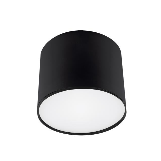 Oprawa sufitowa LED tuba spot czarna neutralna ROLEN LED 10W BLACK 4000K 03781 IDEUS