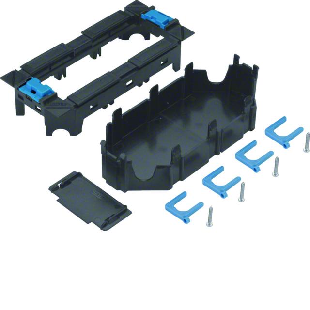 tehalit.GB-EG Puszka montażowa potrójna 45x45mm PC-ABS czarny GTVR300 HAGER