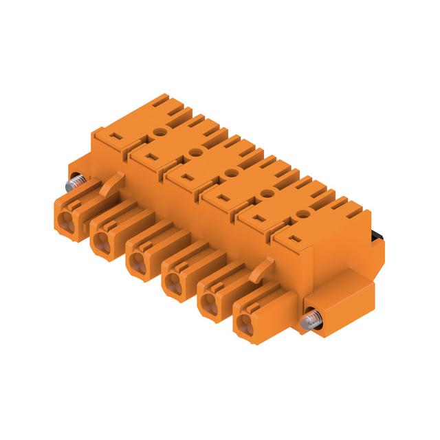 BLF 7.62HP/06/180F SN OR BX Złącze kablowe do płytek drukowanych /30szt./ WEIDMULLER