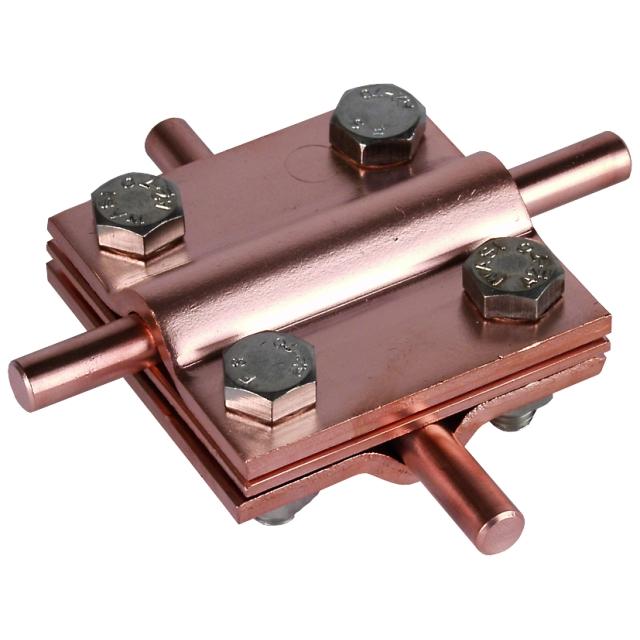 Zacisk krzyżowy wg DIN 48845 D, Cu