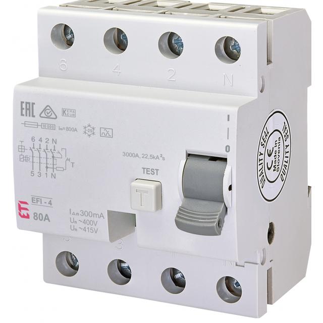 EFI-4 80/0,3A WYŁ.OCHRONNY RÓŻN.-PRĄD.
