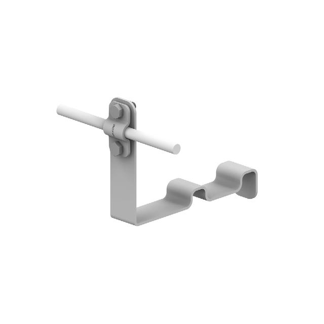 Uchwyt dach.prof. WZÓR 18  Z-śruba, H=10 cm /OG/