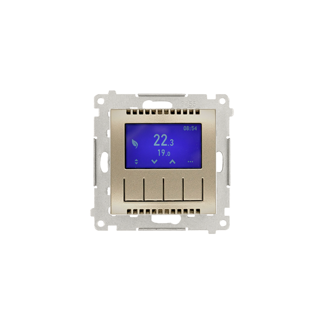 Simon 54 WMDR-17xxx1-044 Termostat programowalny z wyświetlaczem z wew/zewn czujnikiem