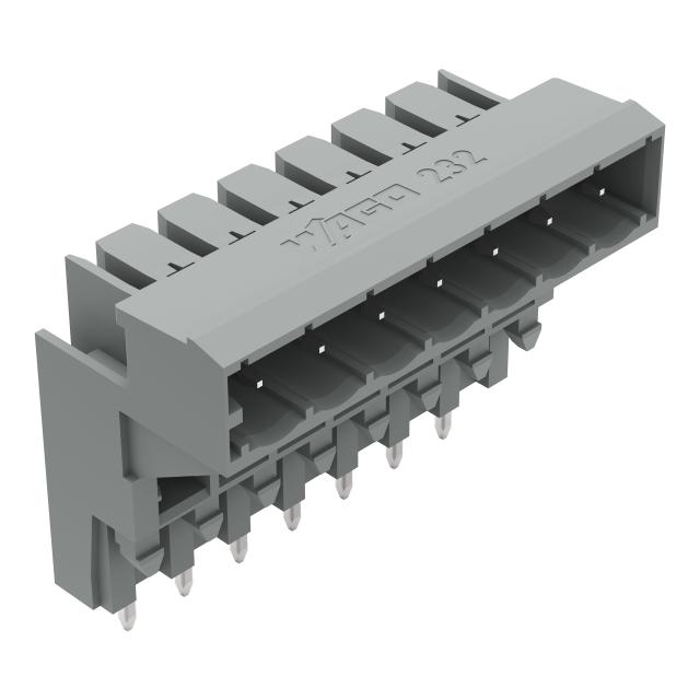 MCS-MIDI Classic wtyk podwyższony 7-bieg. szary raster 5 mm /50szt./ WAGO