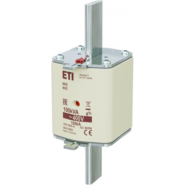 Wkładka topikowa NH transformatorowa NH2 gTr 144A 400V 100kVA 004114402 ETI
