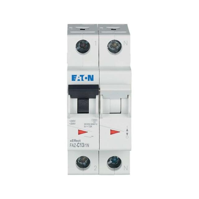 FAZ-C13/1N Wyłącznik nadprądowy 15kA C13A 1P+N 278672 EATON