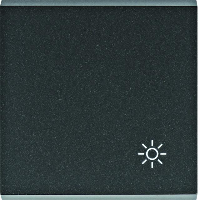 lumina Klawisz z symbolem „Światło” czarny WL6023 HAGER