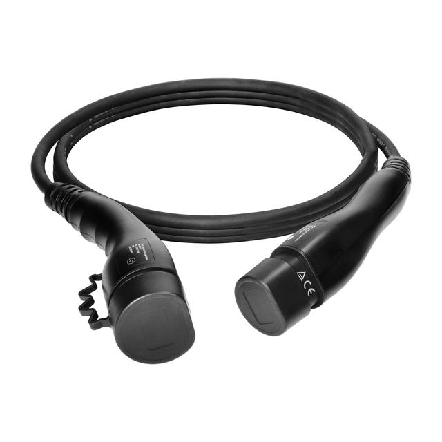 Kabel do ładowania samochodów elektrycznych 3f 400V 16A 11kw 5m TYP2 IP54 OR-EV-13791 ORNO