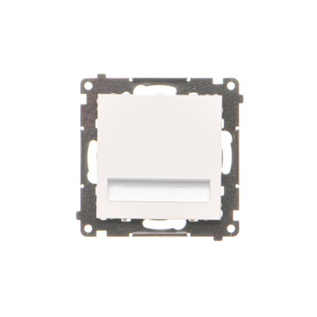 Simon 55 Oprawa oświetleniowa LED 230V (0,9 W) Barwa neutralna 4200K Biały mat TOS4K.01/111 KONTAKT