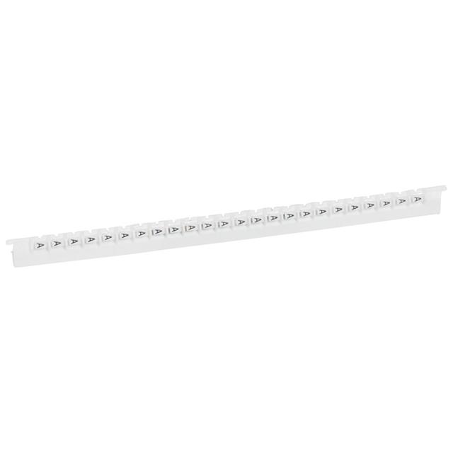 Oznacznik Przewodów Memocab Biały Litera /A/ /240Szt./ 037826 LEGRAND