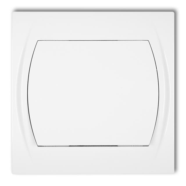 LOGO Łącznik schodowy podświetlany bez piktogramu biały LWP-3L.1 KARLIK