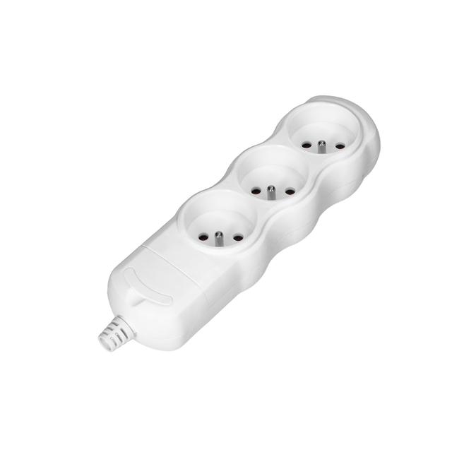 Rozgałęźnik wielogniazdowy 3x2P+Z biały OR-AE-13262/W ORNO