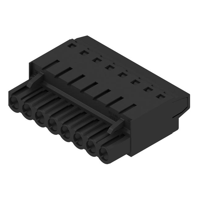 BLT 5.08HC/08/180 SN BK BX Wtyk PCB (złącze wiązki), 5.08 mm, Liczba biegunów: 8, Przylącze TOP /42szt./ 1500110000 WEIDMÜLLER